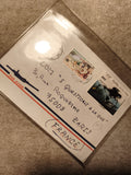 Lettre affranchie Côte d'Ivoire timbres 100F avion, oblitération, philatélie