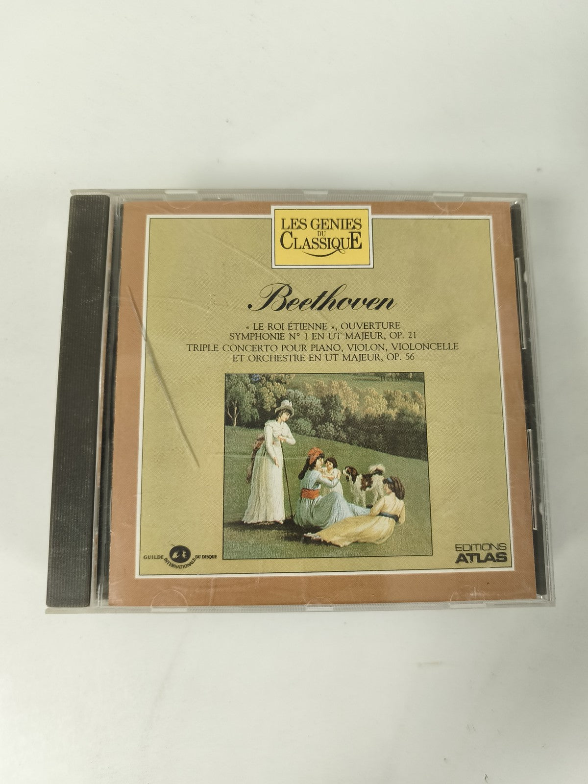 CD Beethoven Les Génies du Classique Symphonie Concerto Éditions Atlas