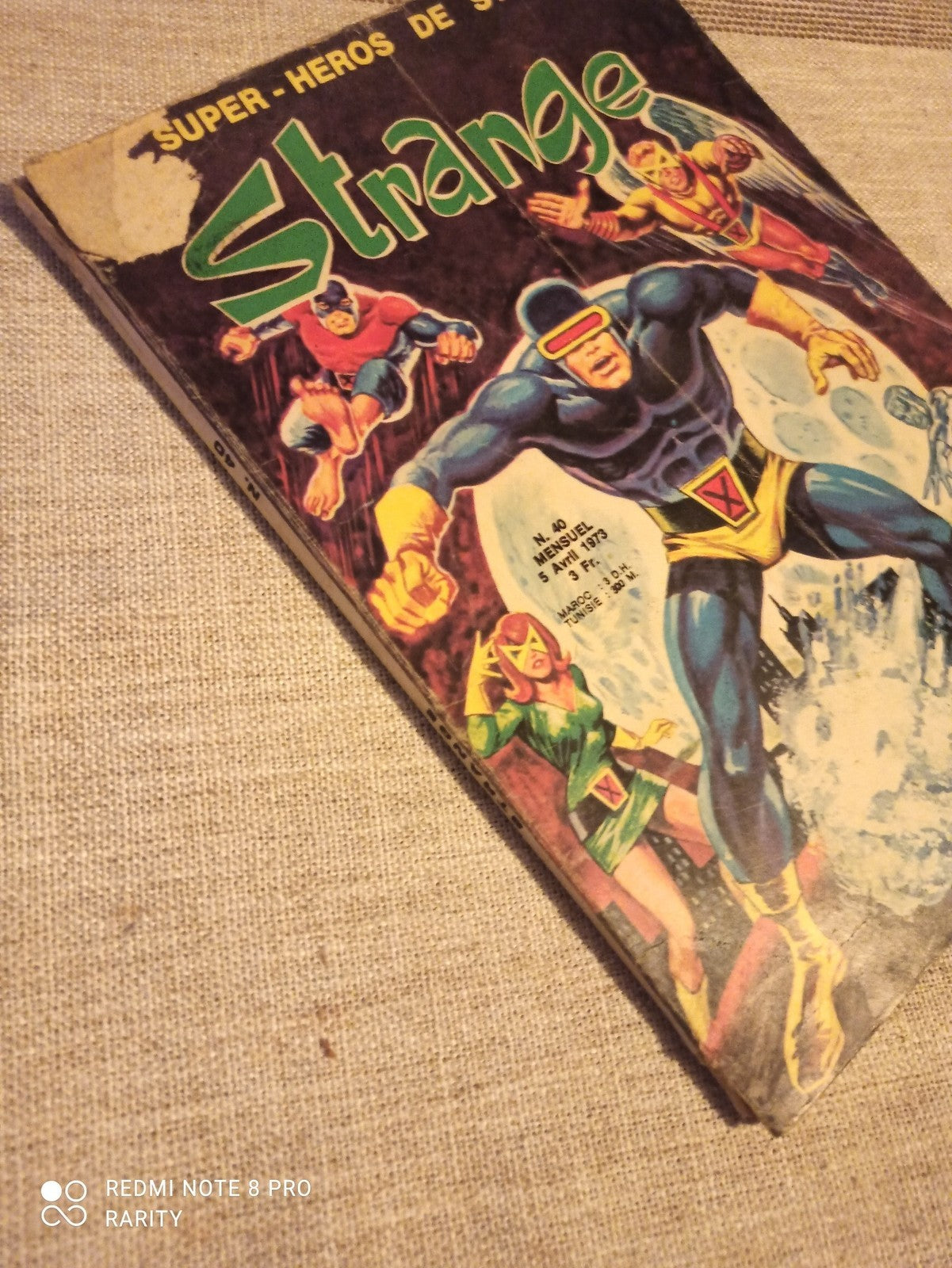 Comics Strange n°40 1973 Marvel X-Men vintage - Super-héros Stan Lee rare