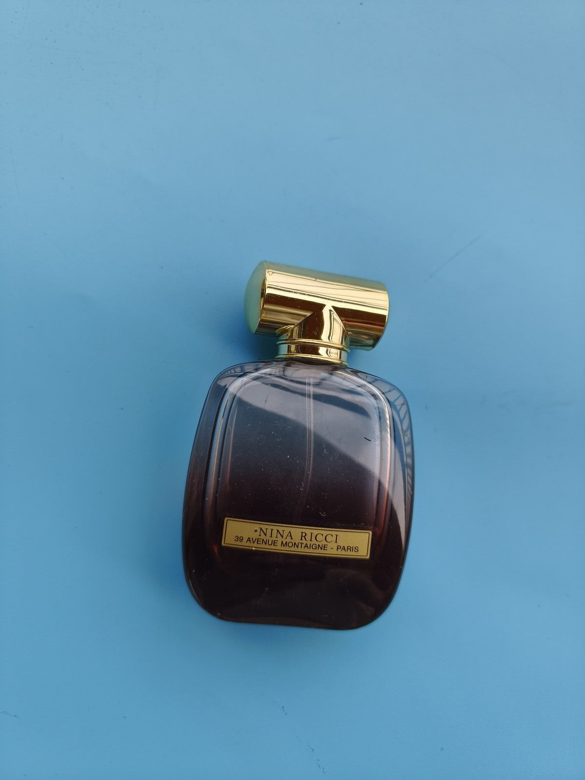Flacon de parfum ancien vide rétro collection déco vintage authentique