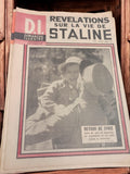Magazine Dimanche Illustré 24 août 1941 ancien journal rétro Staline