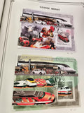 Timbres Guinée Bissau trains et véhicules pompiers 2006 oblitérés thématique