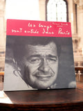 Disque vinyle Serge Reggiani Les loups sont entrés dans Paris chanson française