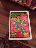 Carte vintage Rockman World 5 Jupiter Capcom Megaman rétro jeu vidéo
