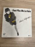 Vinyle 45 tours Faut Plus Me La Faire Valérie Lagrange Virgin pochette damier