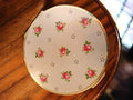 Poudrier Marcel Franck Paris vintage motif roses, boîte maquillage rétro ancien