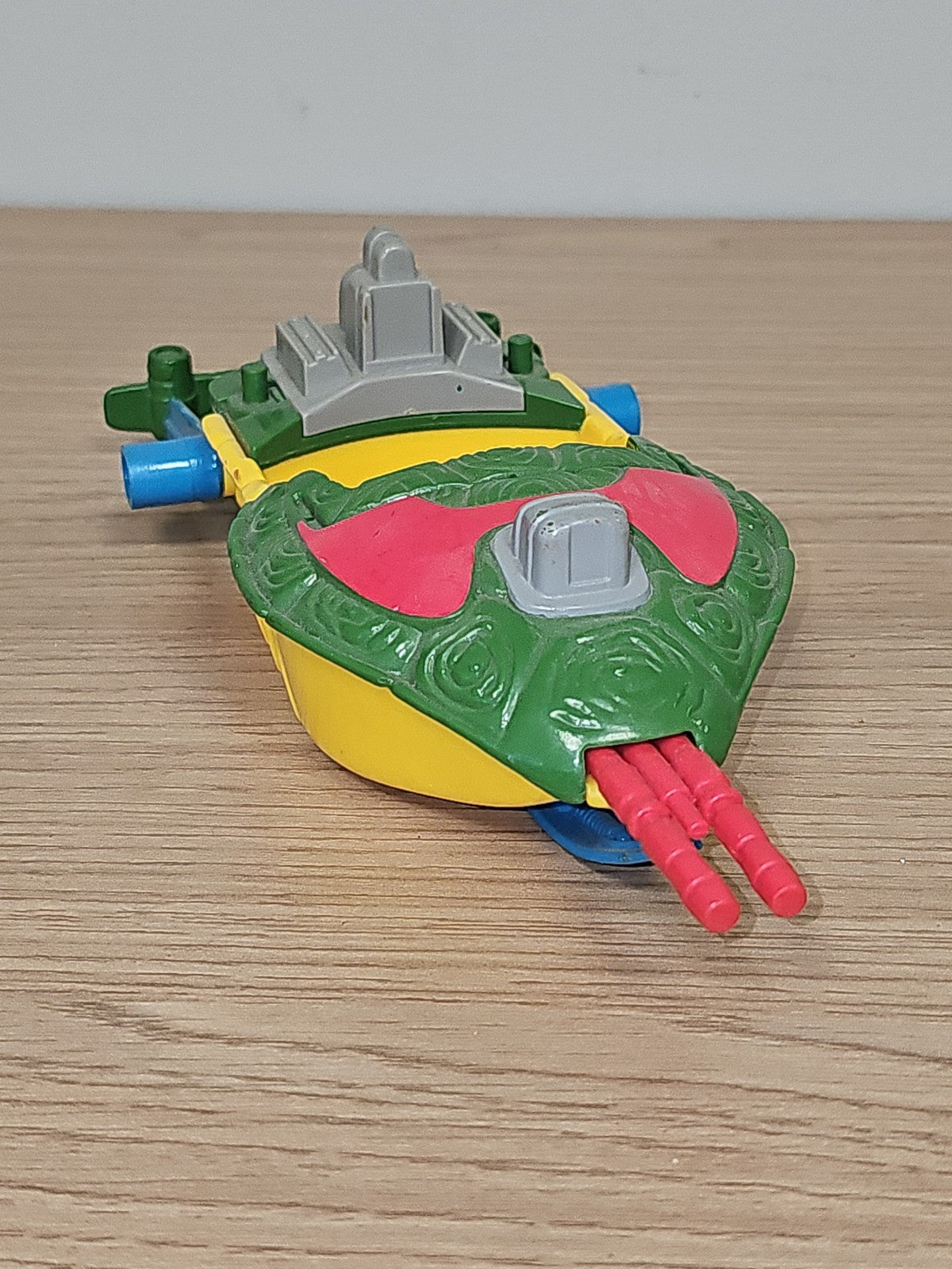 Bateau ancien TMNT Tortues Ninja Jouet rétro vintage années 80 collection rare