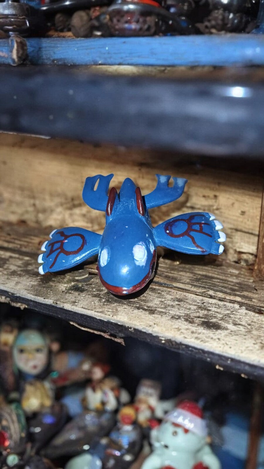 Figurine Pokémon Kyogre bleu PVC 2005 2006 R/LW jouet décor