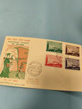 Ancienne enveloppe FDC Vietnam 1965 timbres université, premier jour Saigon