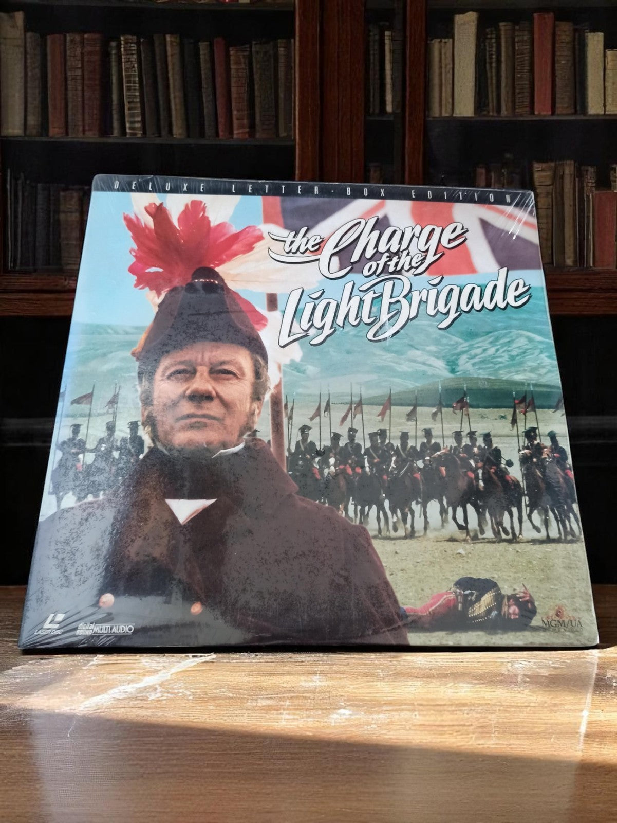 Laserdisc vintage neuf The Charge of the Light Brigade édition Deluxe scellé