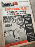 Journal ancien France Football 1969 Bordeaux OM Coupe du Monde vintage sport