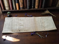 Plan avion Douglas Q-46A vintage, maquette papier Michel Pottin, ancien