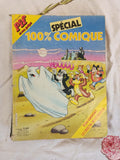 Magazine Pif Gadget vintage Spécial 100% Comique ancien BD années 80