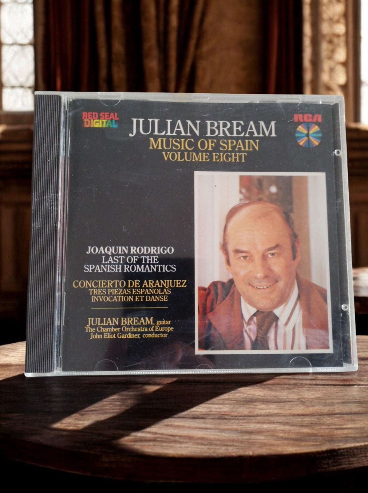CD Julian Bream Music of Spain Vol. 8 RCA Guitare Classique Vintage