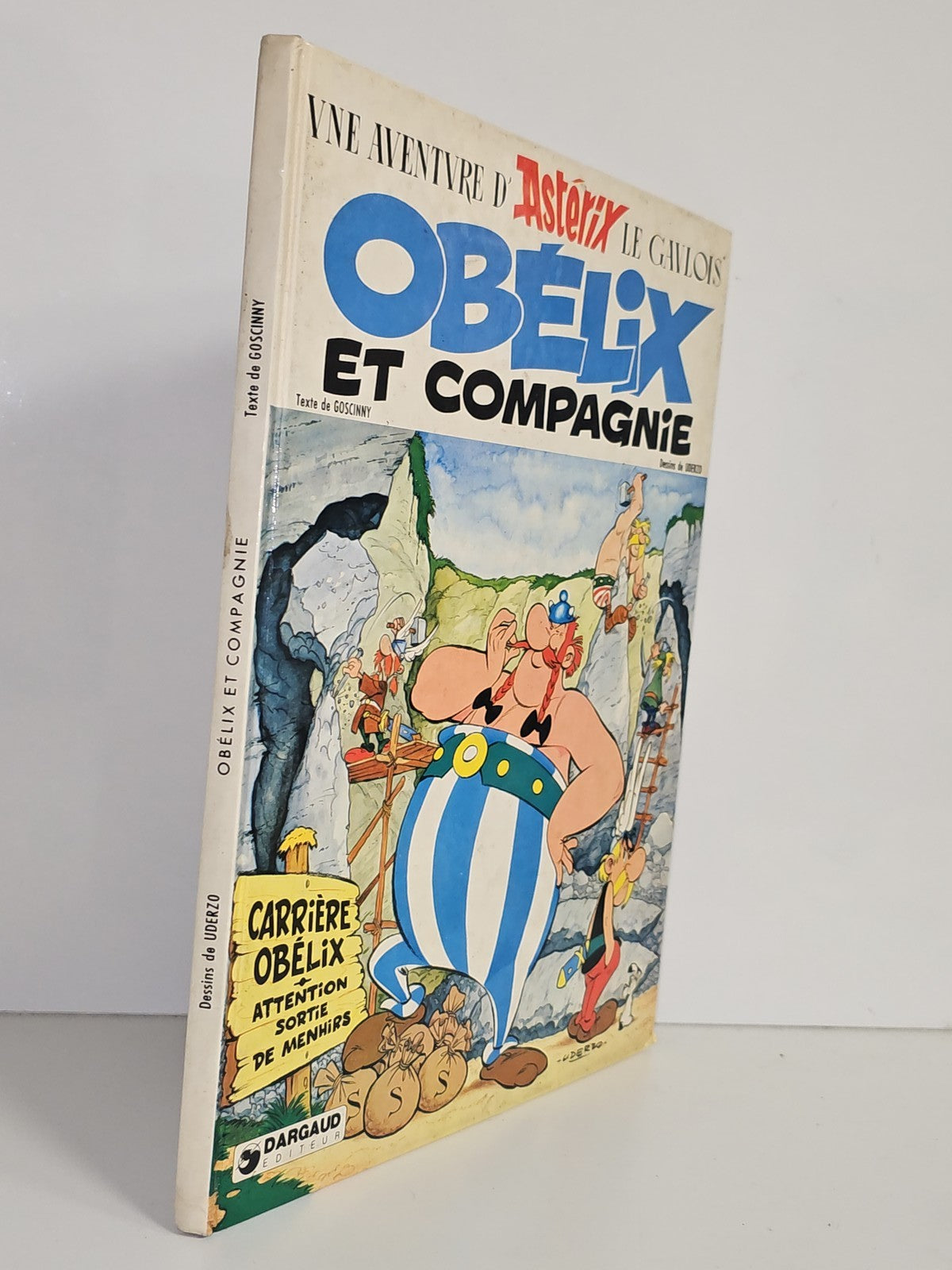 Album BD Astérix Obélix et la Compagnie édition originale 1976 Dargaud EO