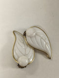 Paire de boucles d?oreilles vintage rétro ancien bijou authentique collection