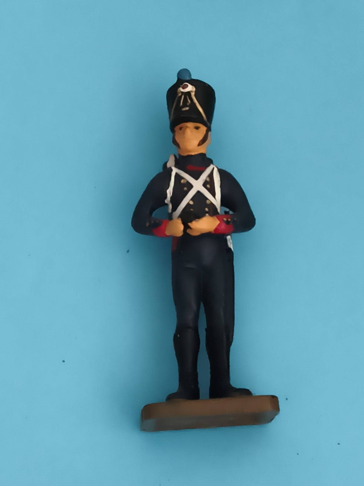 Figurine soldat plomb uniforme empire ancien jouet militaire vintage