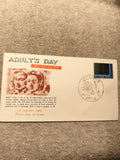 Lettre Premier Jour Adult's Day Japon 1963 timbre Ryukyu Islands cachet