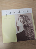 Vintage 45 tours Sandra disque vinyle ancien collection rétro pop années 80