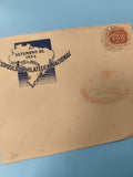 Ancienne enveloppe Exposição Philatelica Nacional 1954 oblitérée philatélie