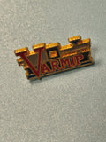 Pin's vintage Varmip doré rouge noir, badge ancien collection (Ref 16)