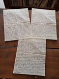 Lettre manuscrite ancienne 1918 mère d?Yvette ? Correspondance intime guerre