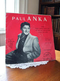 Vinyle 45 tours Paul Anka Vega pochette rouge ancien rétro années 50