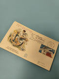Enveloppe premier jour FDC Roland Garros 1978, illustration tennis, timbre coule