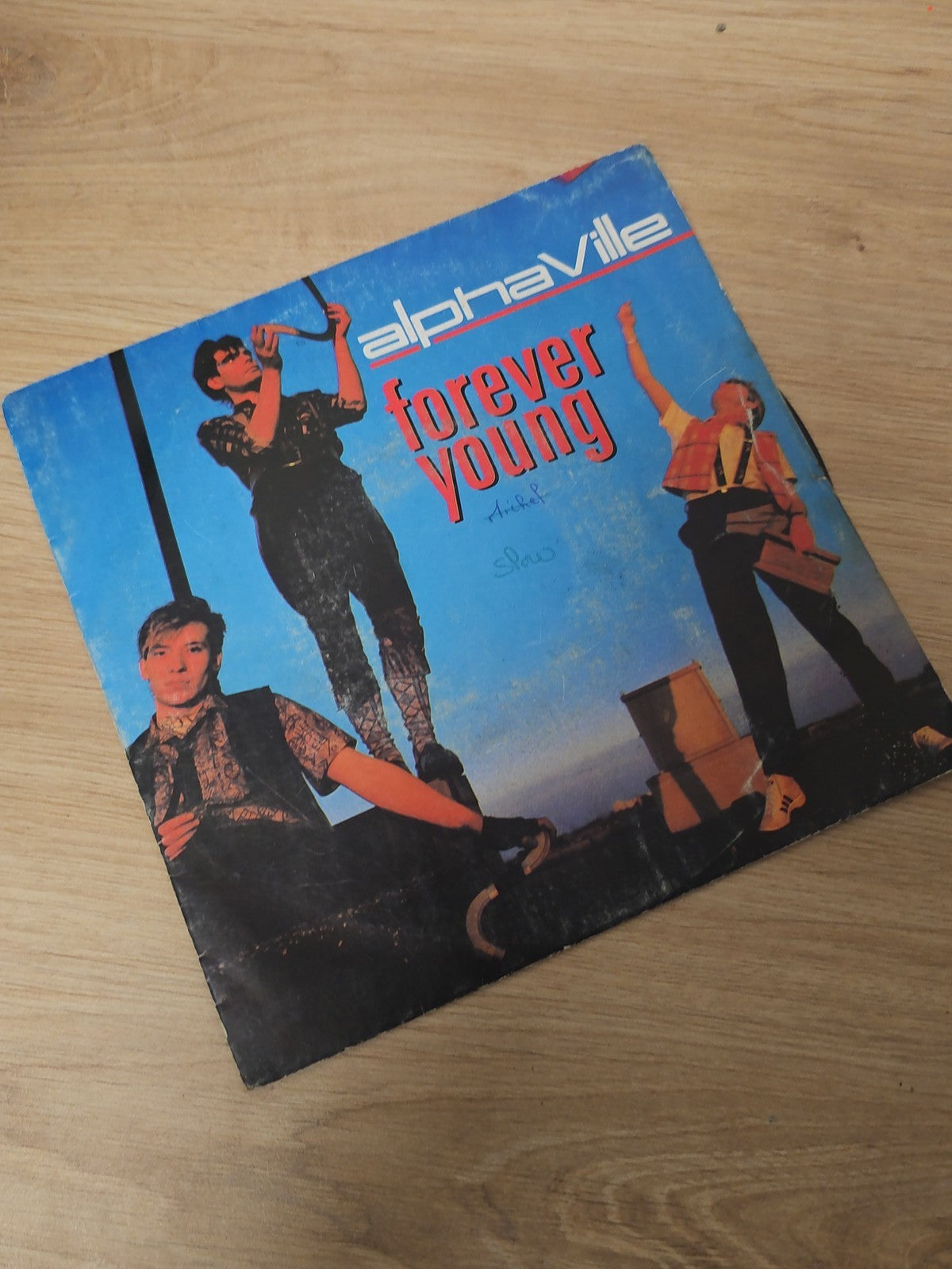 Alphaville vintage retro 45 rpm vinyl collector's record for collection