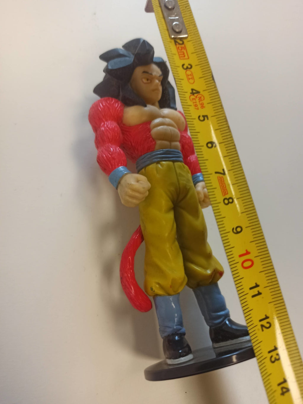 Figurine Dragon Ball GT vintage, Goku SSJ4 rétro, jouet ancien rare