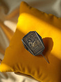 Insigne gymnastique ancien GCN Nîmes 1958 pin's vintage badge sport