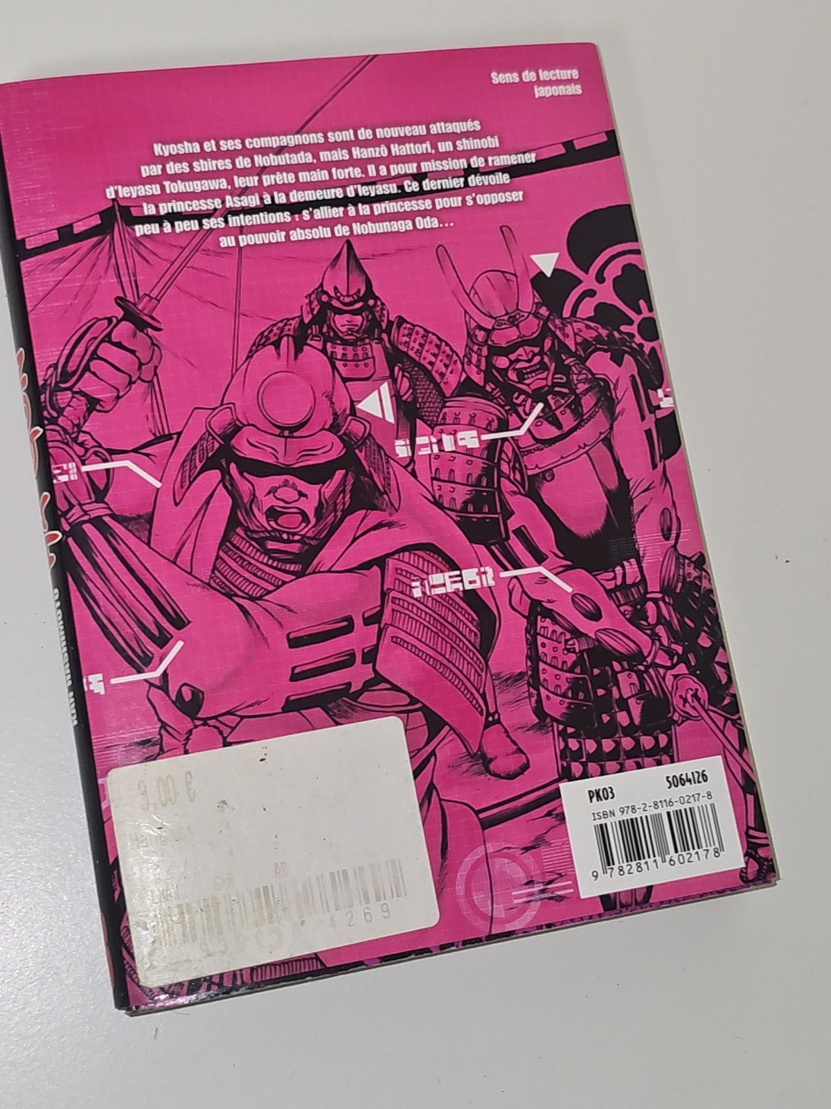 Ha-Gun Chroniques d'un démon Tome 3 manga français occasion livre BD