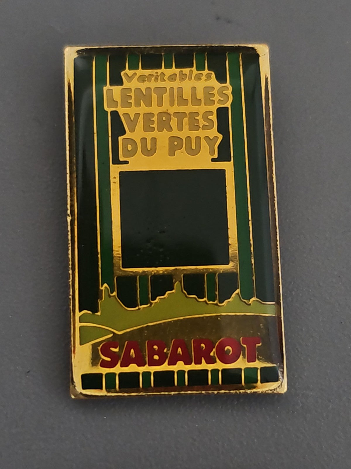 Pin's rétro ancien Sabarot ? badge publicitaire collection vintage France rare