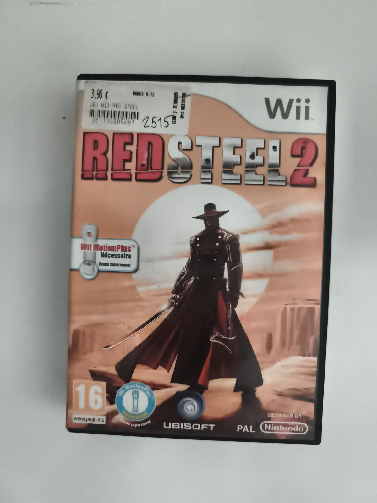Jeu Wii Red Steel 2 Nintendo Ubisoft PAL boîte originale