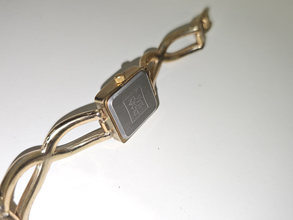 Montre femme rétro ancienne Yves Rocher vintage, montre-bracelet fonctionnelle