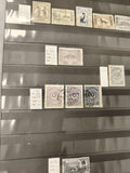 Lot de timbres anciens Empire Ottoman oblitérés, motifs historiques, philatélie