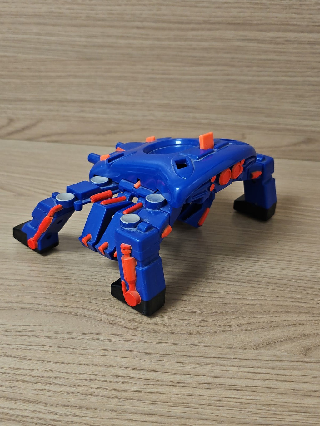 Véhicule Tri-Spider Slayer Spider-Man animé 1994 Toy Biz bleu jouet figurine
