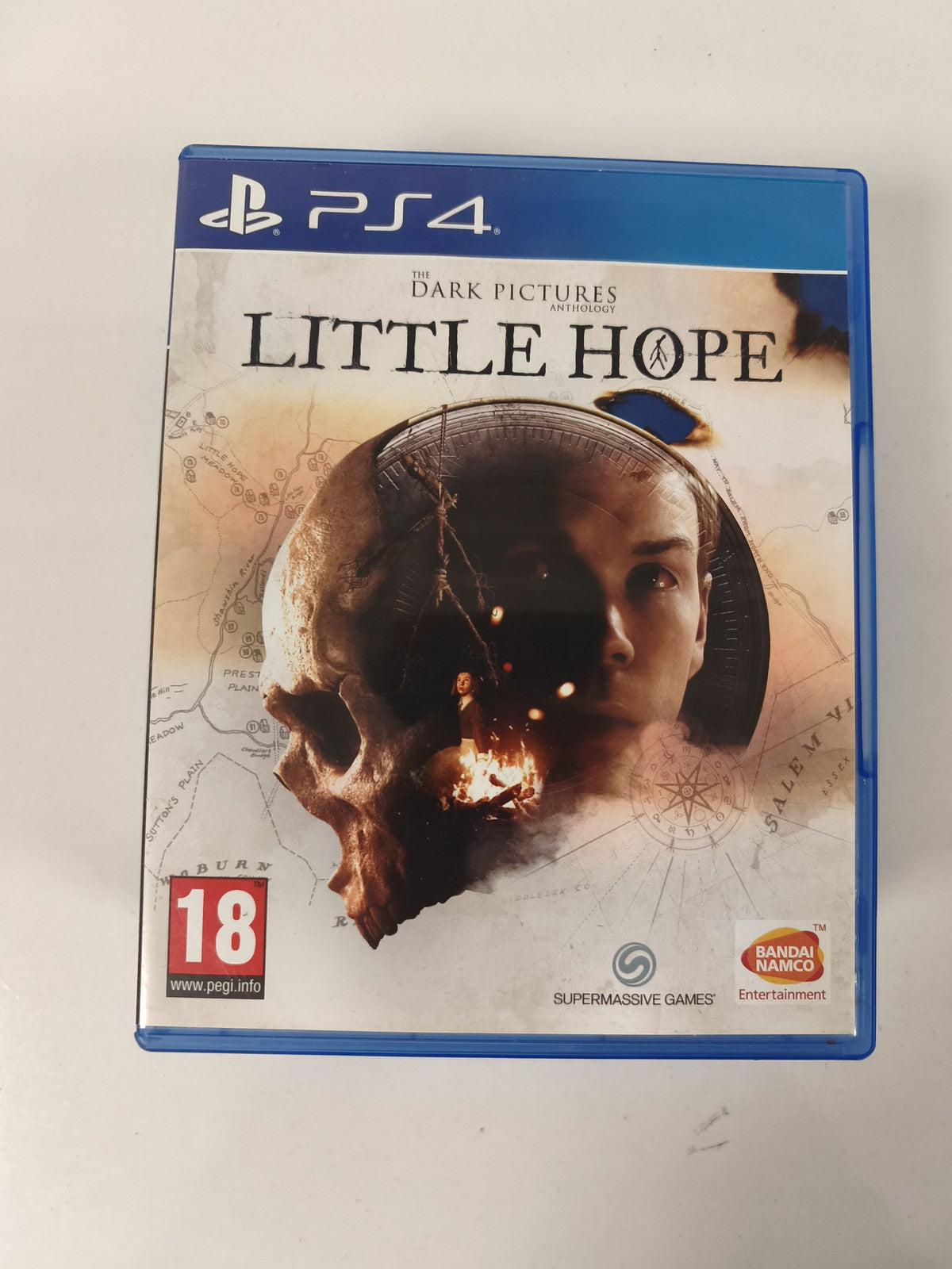 Boîte vide officielle pour jeu PS4 Little Hope Sony, étui d?origine sans disque