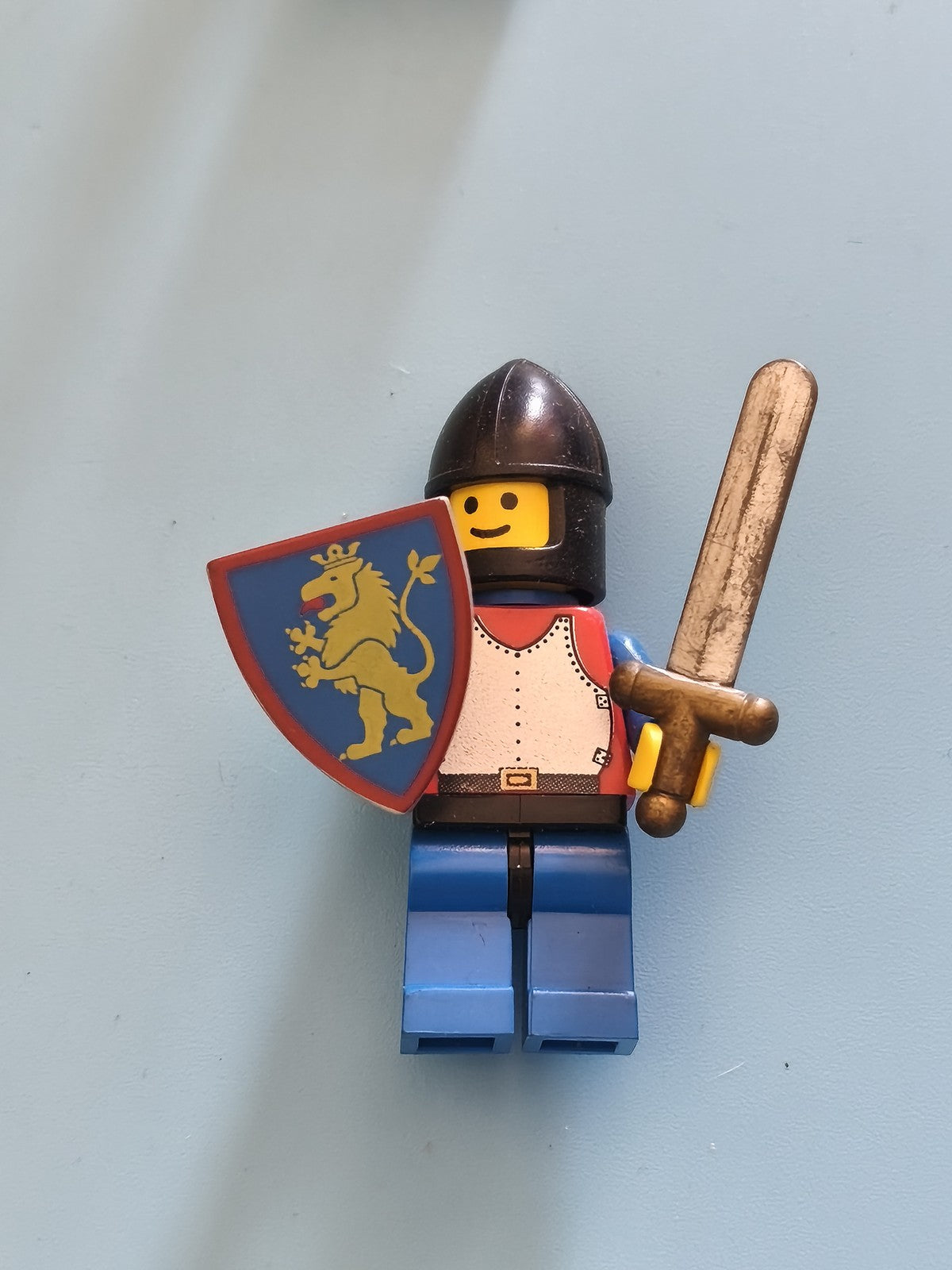Figurine vintage Lego Castle personnage ancien rétro collection jouet d'occasion