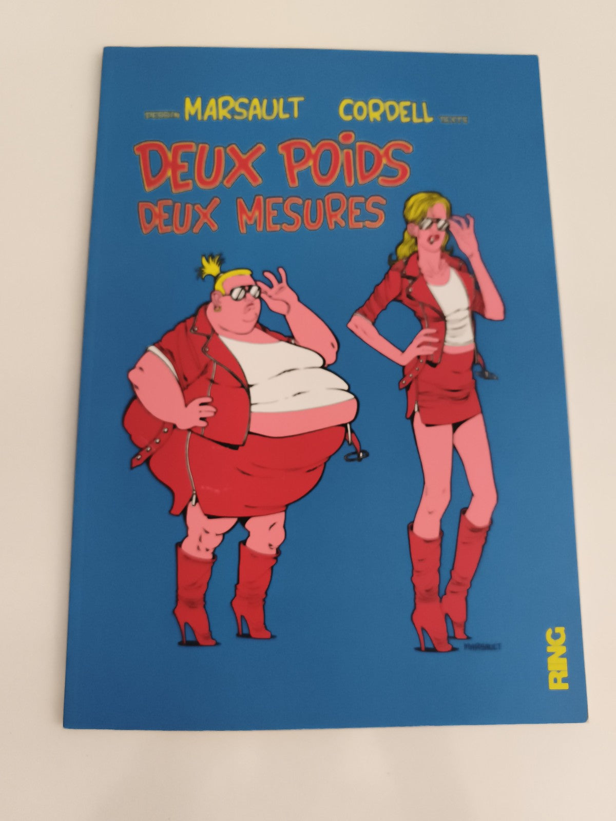 Bande dessinée Marsault Deux Poids Deux Mesures Ring Cordell