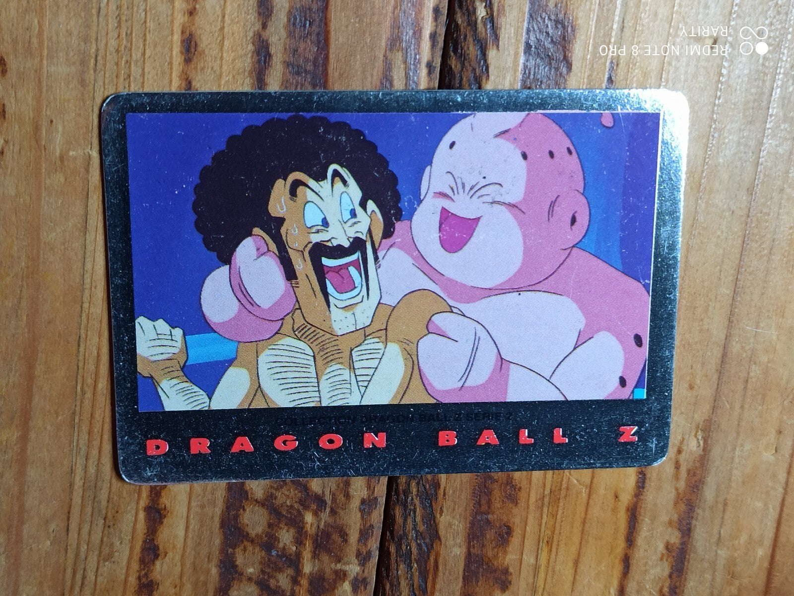 Carte Dragon Ball Z Cardass Série 1 ? Hercule et Boo, finition métallisée