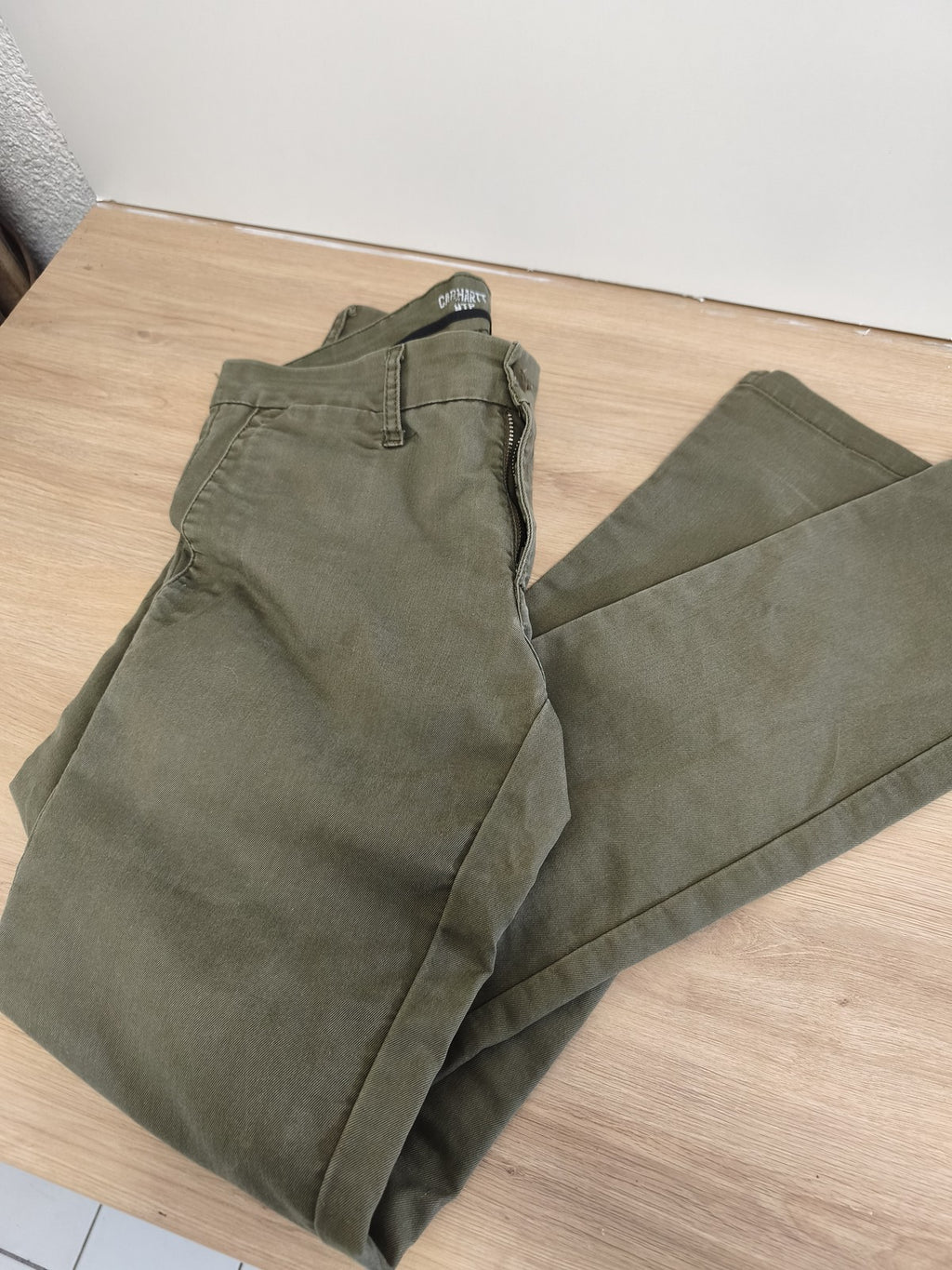 Pantalon Carhartt homme taille 28x32 coupe droite, vêtement durable occasion
