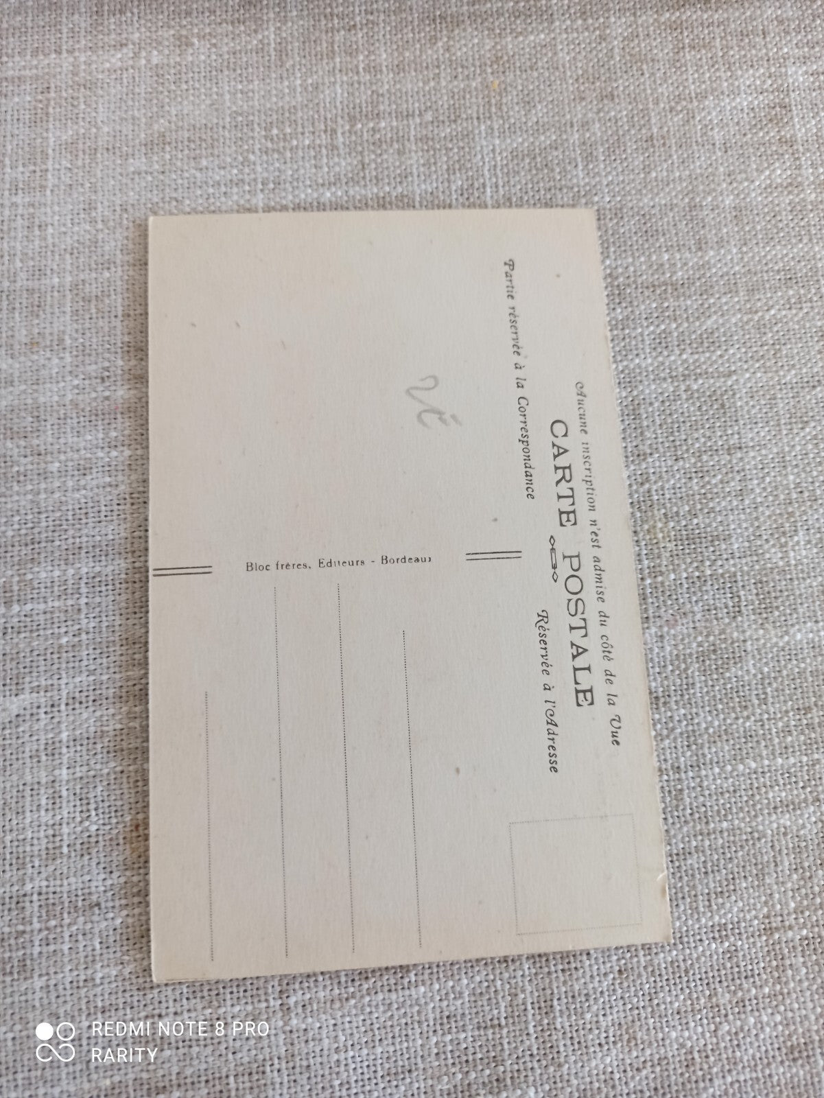 Carte postale ancienne paquebot Lutetia Compagnie Sud-Atlantique maritime