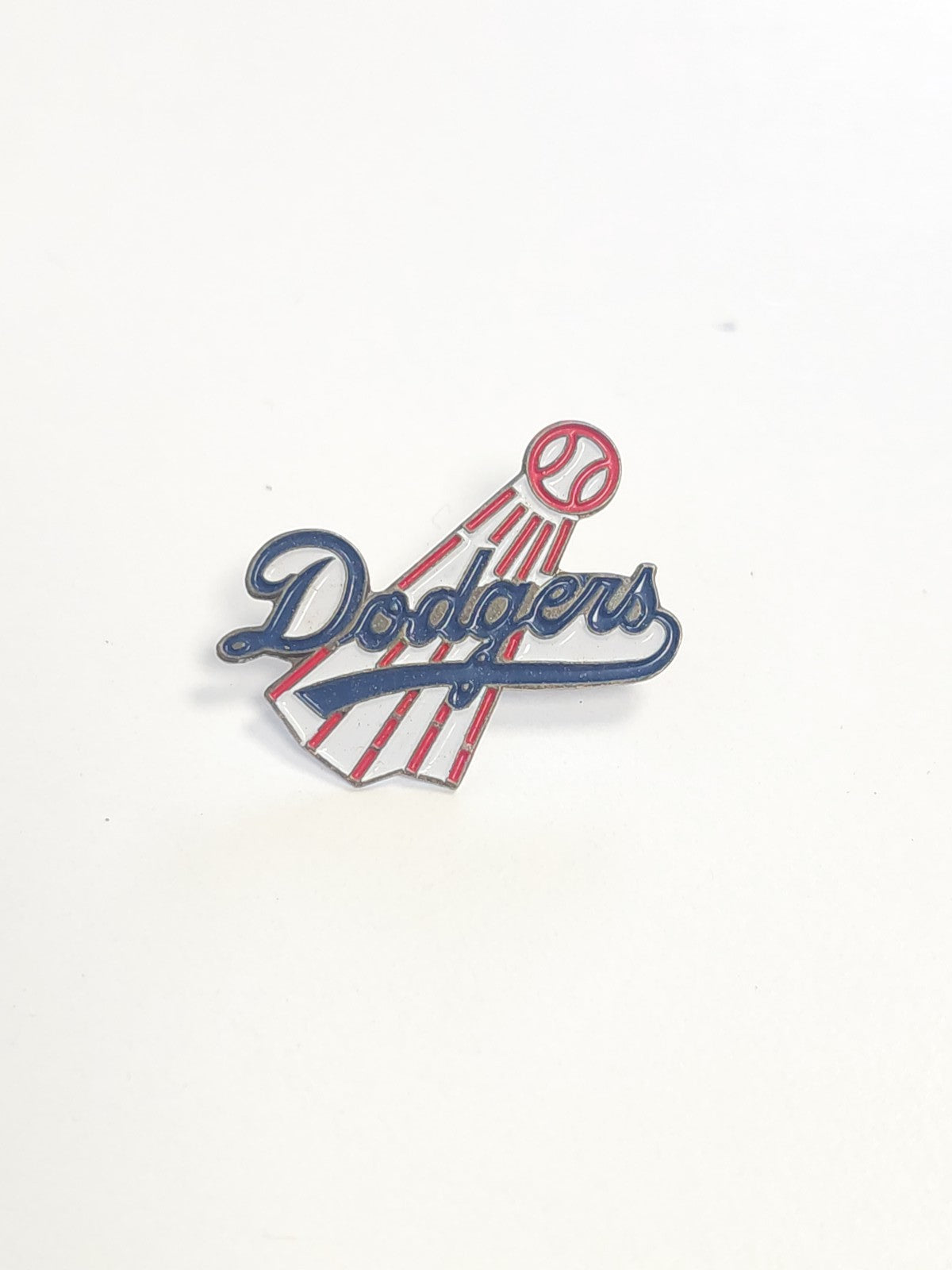 Pin's rétro ancien Dodgers baseball collection vintage objet publicitaire USA