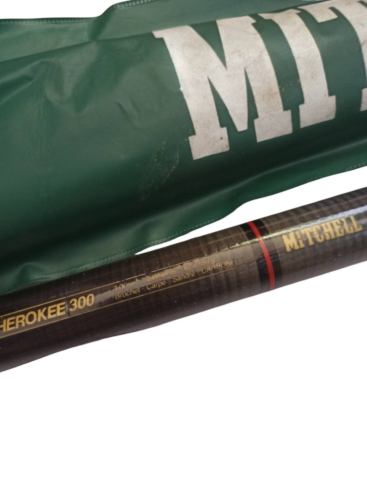 Canne à pêche Mitchell Cherokee 300 vintage neuve ancien deadstock étui