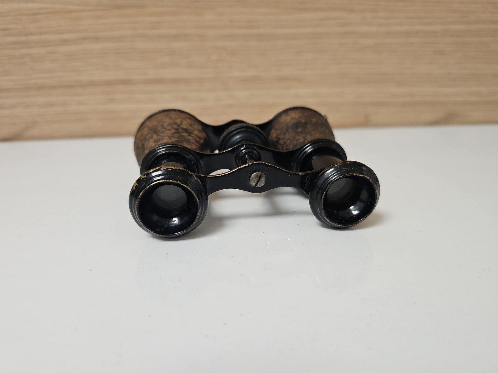 Paire de jumelles de théâtre vintage Ancienne, optique rétro pour collectionneur
