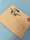 Ancienne enveloppe Exposition Philatélique 1934 avec timbre oblitéré Rio Brésil
