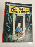 Bande dessinée Tintin Vol 714 pour Sydney Hergé Casterman couverture souple