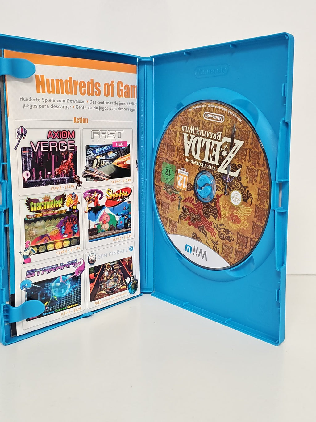 Jeu Nintendo Wii U The Legend of Zelda Breath of the Wild complet français
