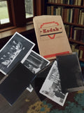 Lot photos anciennes Kodak noir et blanc + livret vintage années 30-50 rétro